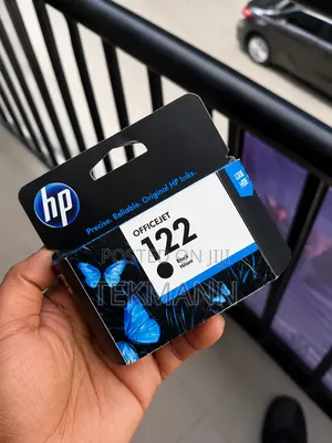HP 122 Black Ink Cartridge | Original HP OfficeJet 122 Printer Ink
