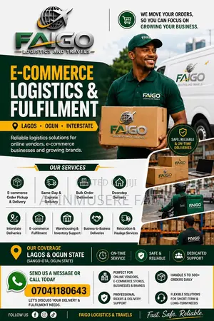 E-Commerce Logistics Fulfilment Services in Lagos Ogun State