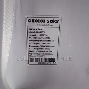 10kva/48v Choice Solar Inverter