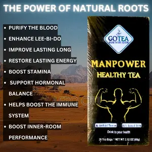 Man Power Tea - Herbal Tea With No Side Effects