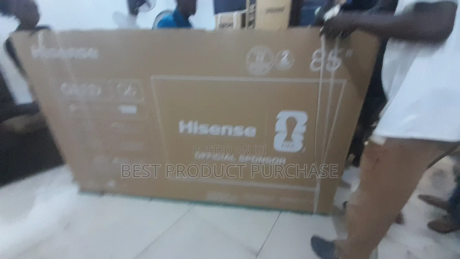 85-Inch Hisense Smart TV With QLED Quantum Dot Technology