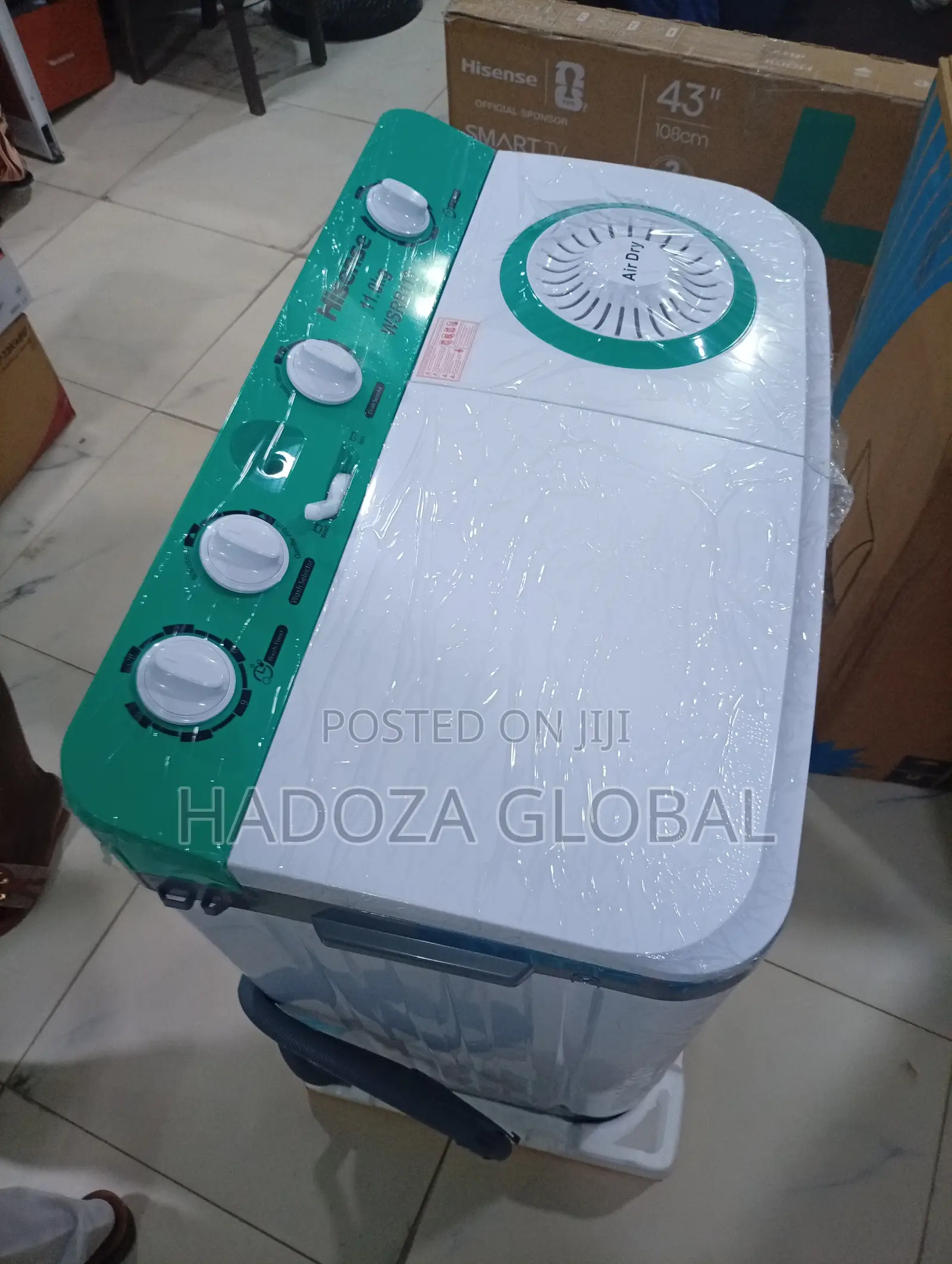 Hisense 11KG Smart Control Washing Machine – Efficient & Convenient