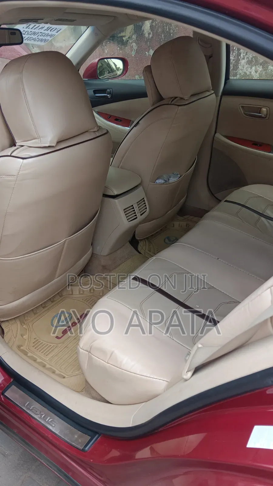 Lexus ES 2012 Red