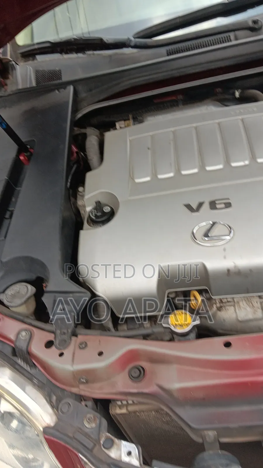 Lexus ES 2012 Red