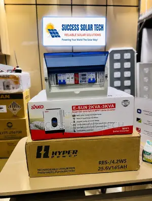Sako 3kva and Hyper Power 4.2kwh Lithium Battery