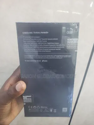 New Samsung Galaxy Note 10 Plus 256 GB Black