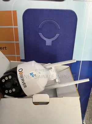 Observer Single Lens Okam Pro App 4g Solar CCTV Camera