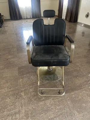 Luxurious Salon Chair With Footrest