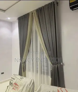 Nice Quality Coffee Brown Curtains