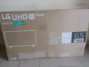 65 Inches LG WebOS Thinq UHD HDR With Full Smart TV Options