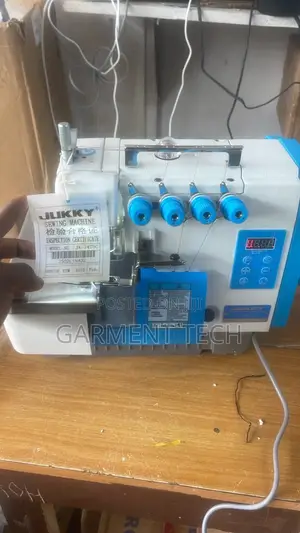 New JUKKY Direct Drive 4Thread Industrial Overlock Weaving Machine