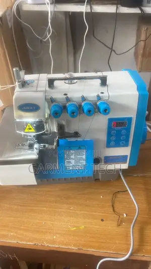 New JUKKY Direct Drive 4Thread Industrial Overlock Weaving Machine