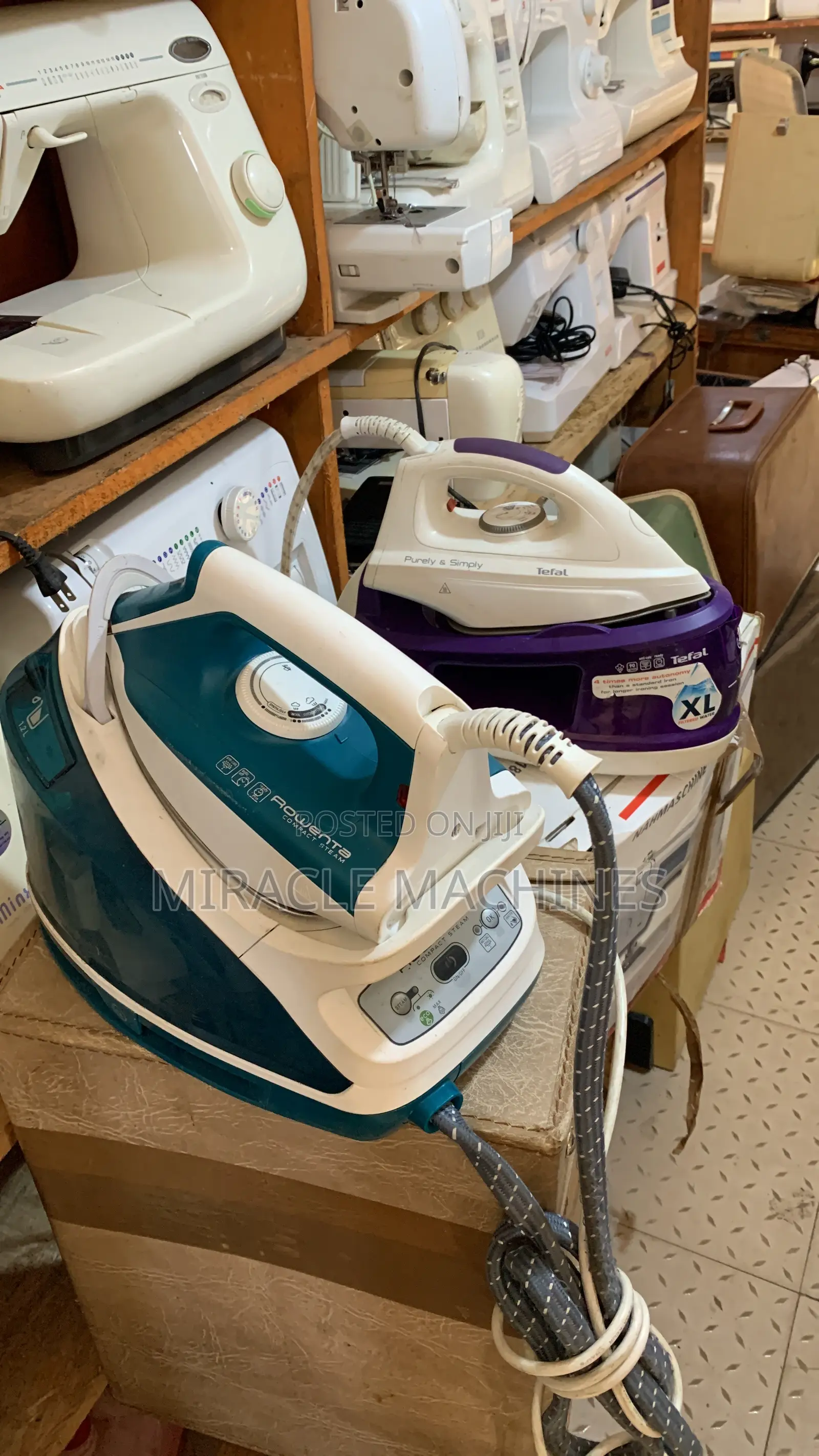 Steam Iron With Large Tank