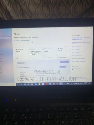 Laptop Acer TravelMate 4GB Intel Celeron HDD 256GB