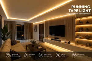 Running Tape Light – Modern LED Strip Light for Ceiling & Decor