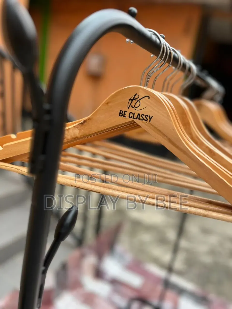 Brown Wooden Hanger