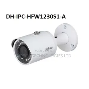 Dahua 2MP IR Mini-Bullet Network Camera - DH-IPC-HFW1230S1-A