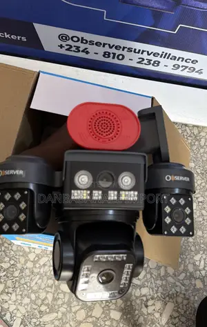 Observer 4 Lens Big Speaker AOV Solar Camera