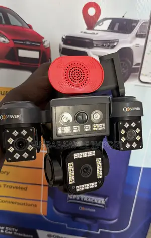 Observer 4 Lens Big Speaker AOV Solar Camera