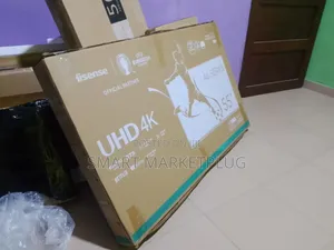 Hisense 55" Smart Led Television With Remote+youtube+bluetooth