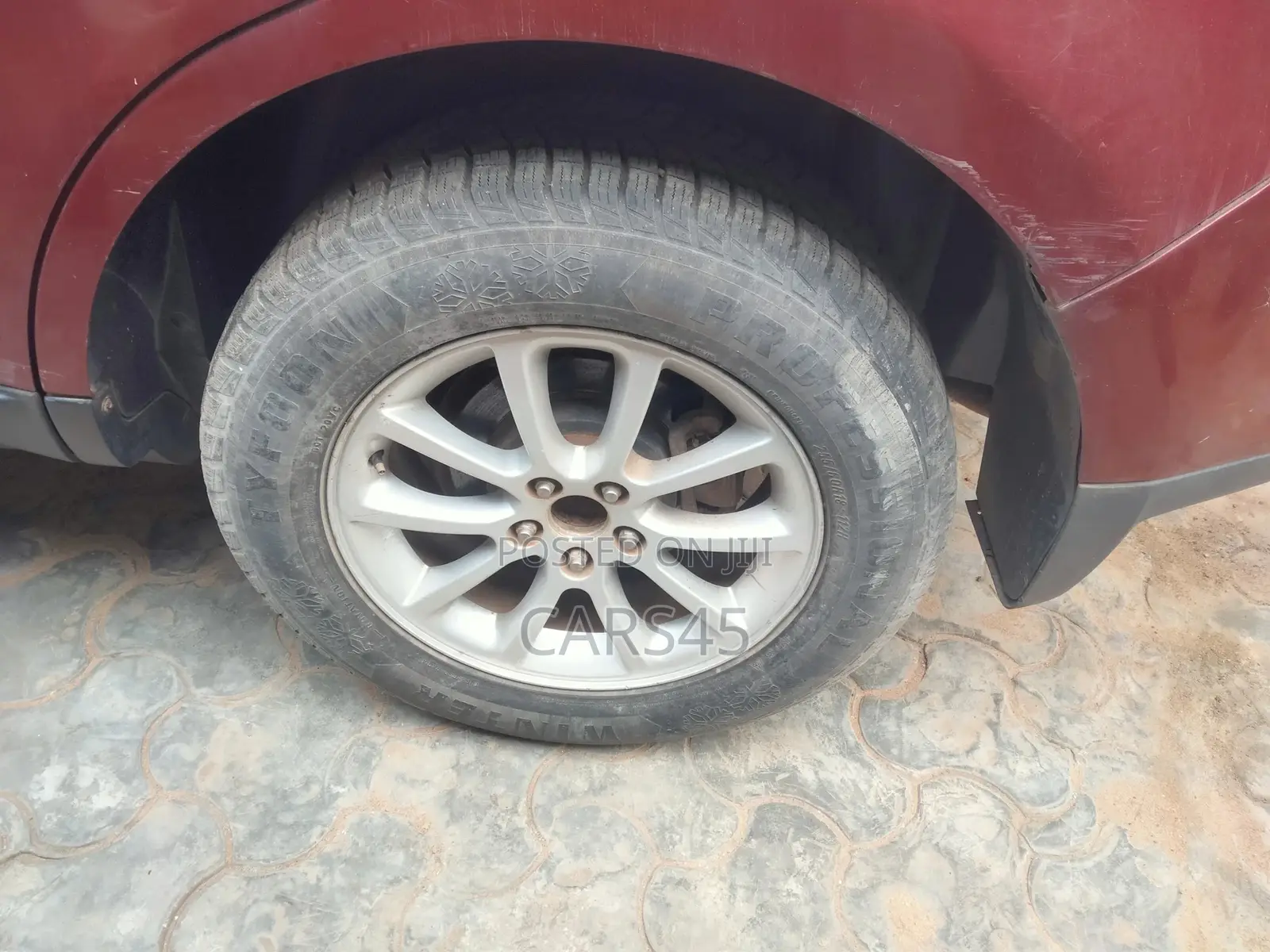 Ford Edge 2008 Red