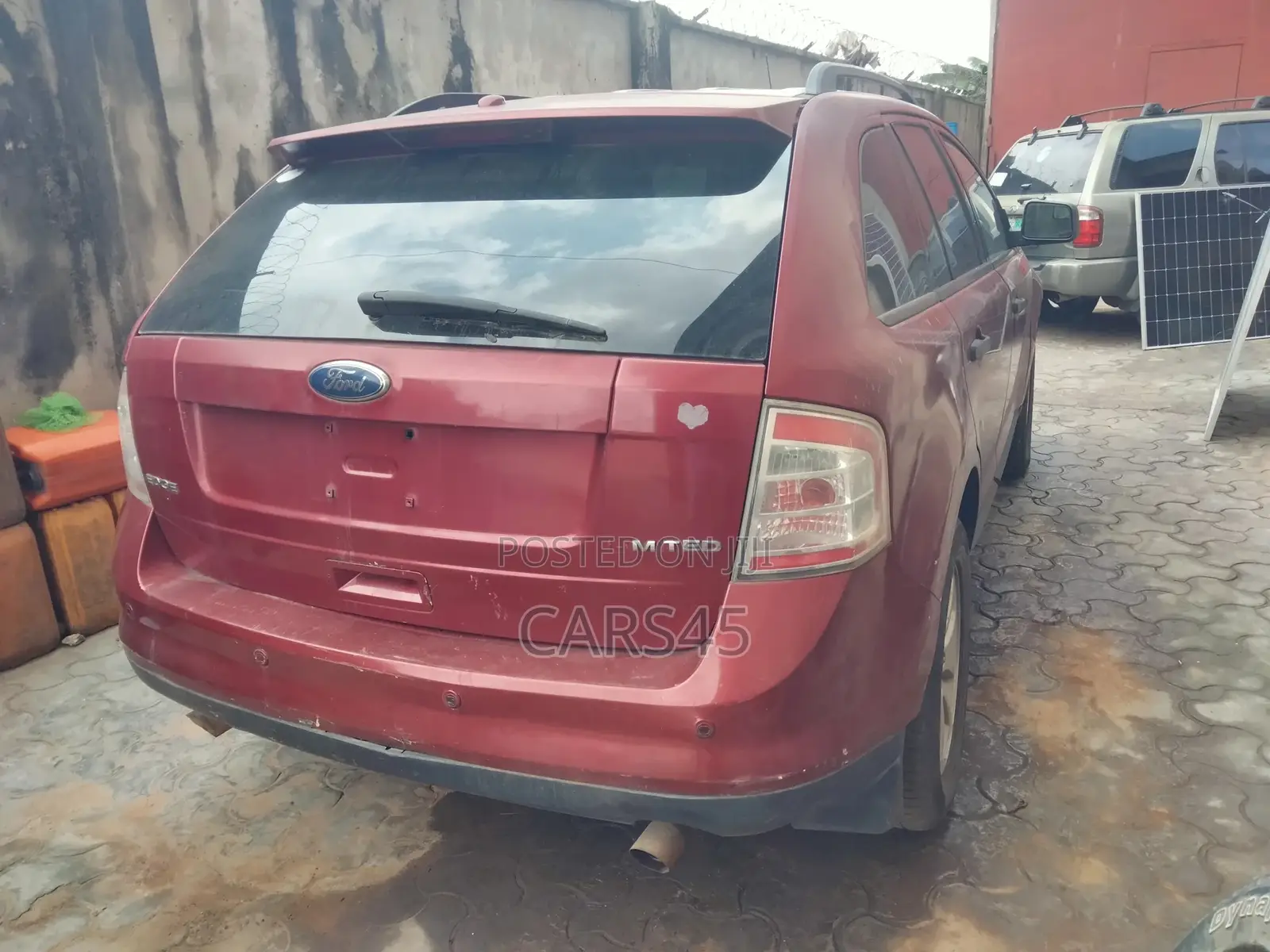 Ford Edge 2008 Red