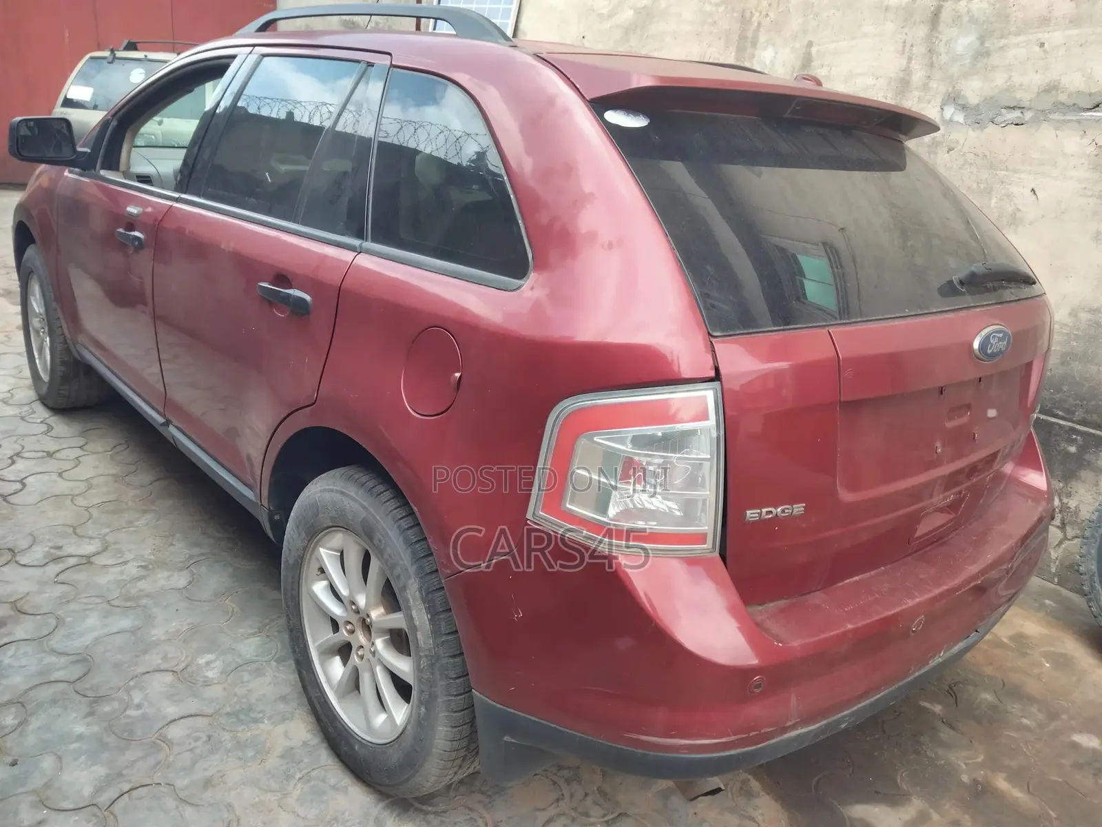 Ford Edge 2008 Red