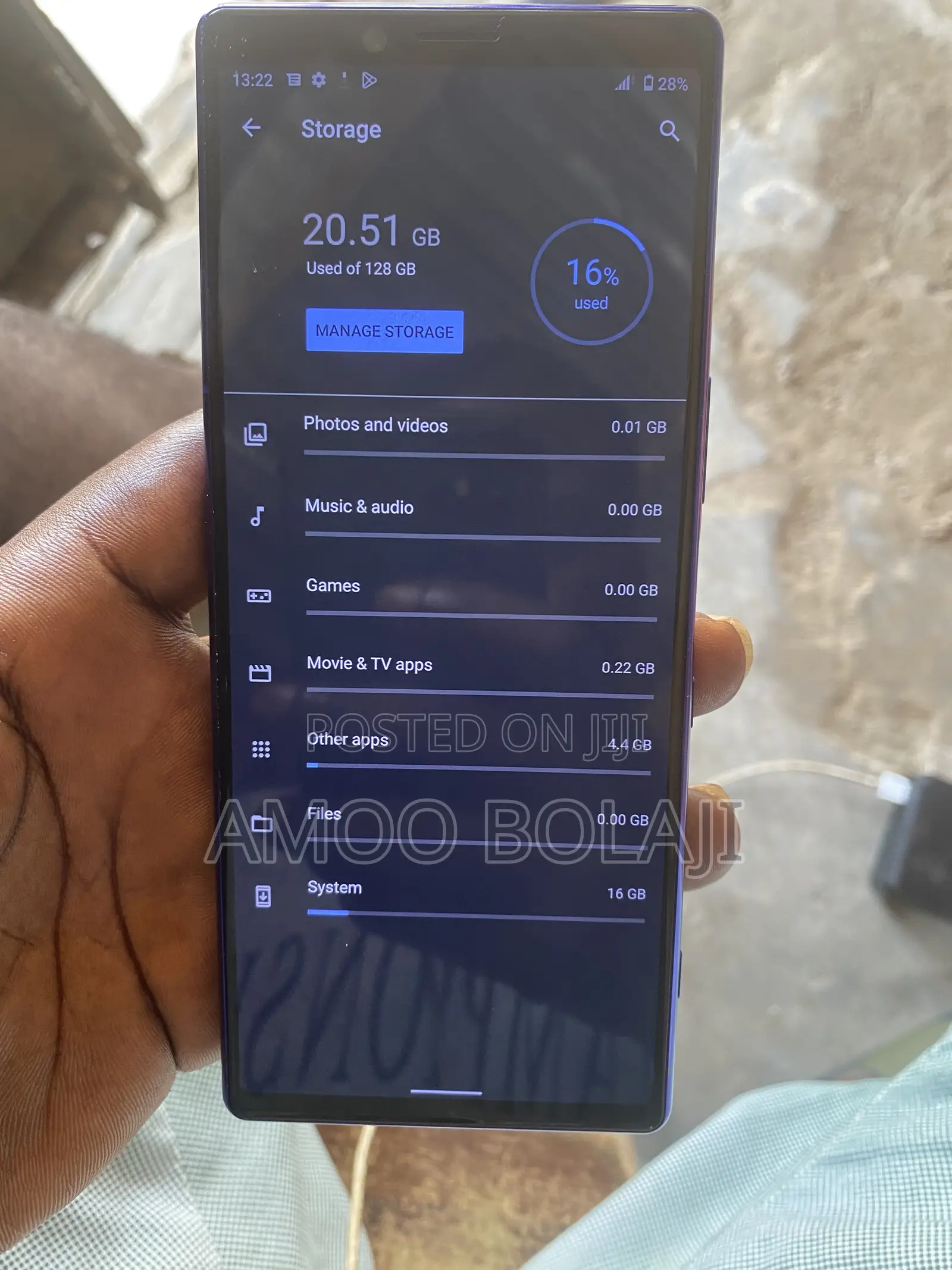 Sony Xperia 1 128 GB Blue