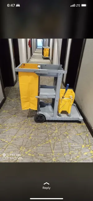 Cleaning Trolley With Bucket