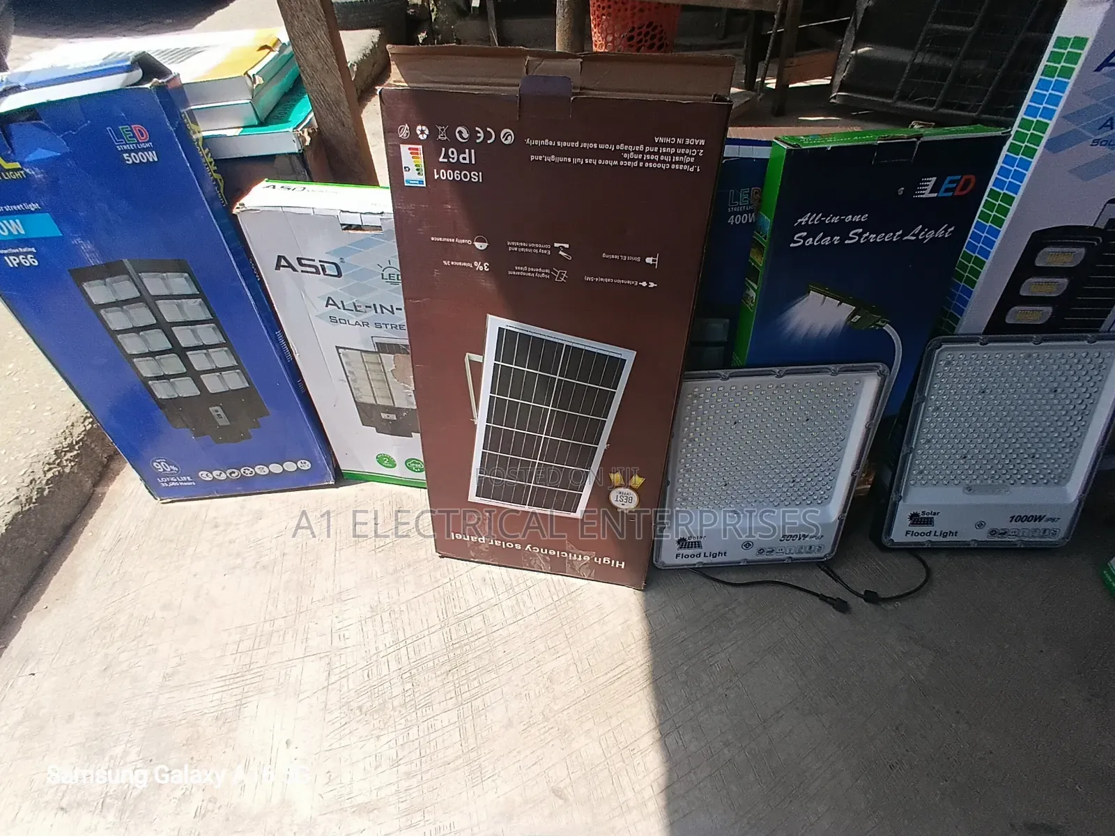 500w Solar Flood Light