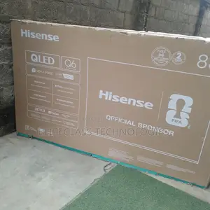 Large 85 Inch Hisense QLED TV
