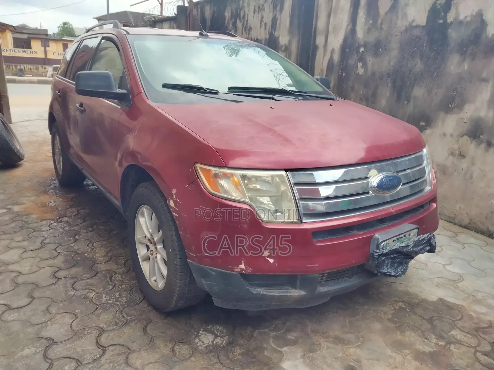 Ford Edge 2008 Red