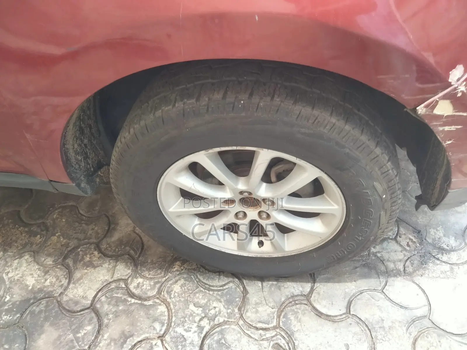 Ford Edge 2008 Red