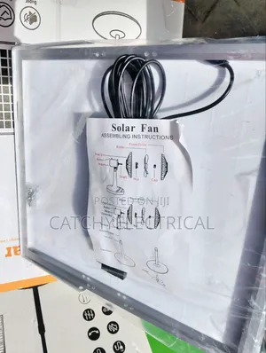 Rechargeable Solar Fan