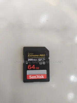 SanDisk Extreme Pro SD Card 64gb