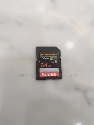 SanDisk Extreme Pro SD Card 64gb
