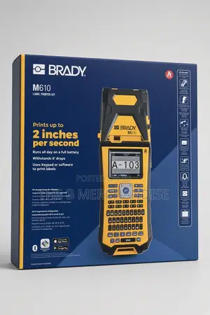 Brady M610 Handheld Label Printer Kit
