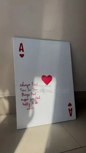 Ace of Cards Wall Art | Cool Bedroom & Aesthetic Room Decor