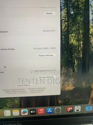 Laptop Apple MacBook Pro 2019 16GB Intel Core i7 SSD 2T