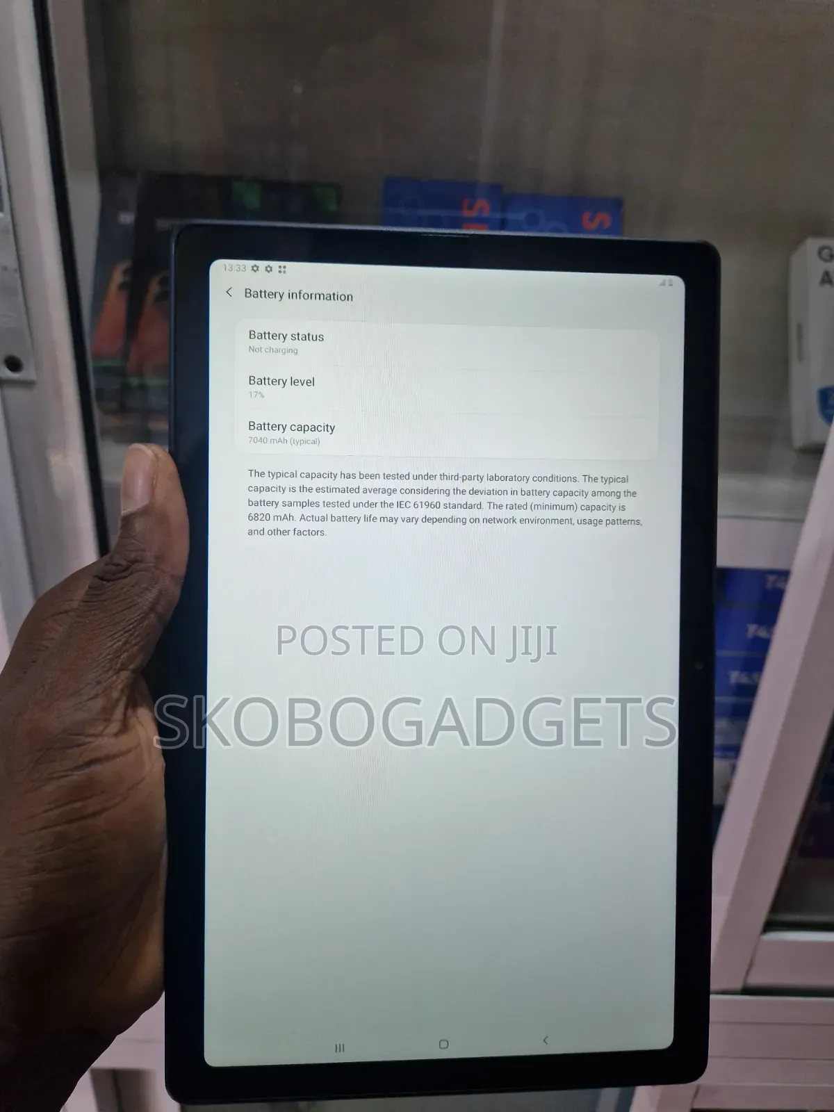 Samsung Galaxy Tab A7 LTE 32 GB Black