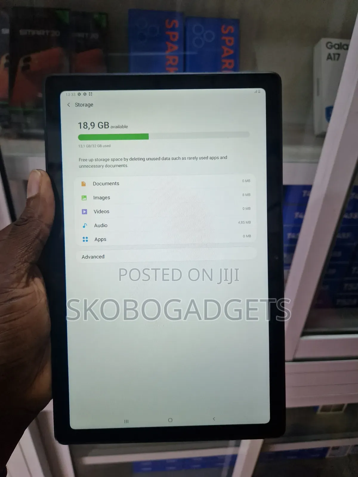 Samsung Galaxy Tab A7 LTE 32 GB Black