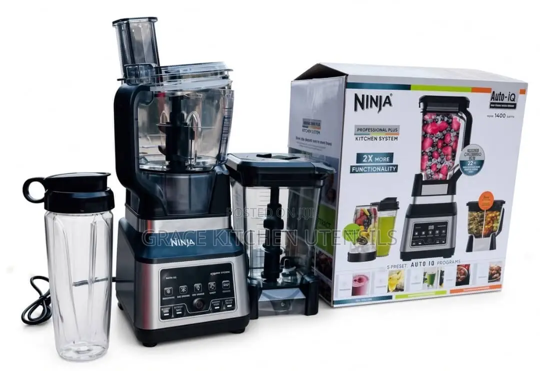 Ninja 3-in-1 Plastic Food Processor
