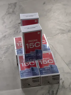 New Xiaomi Redmi 15C 4G 128 GB Black