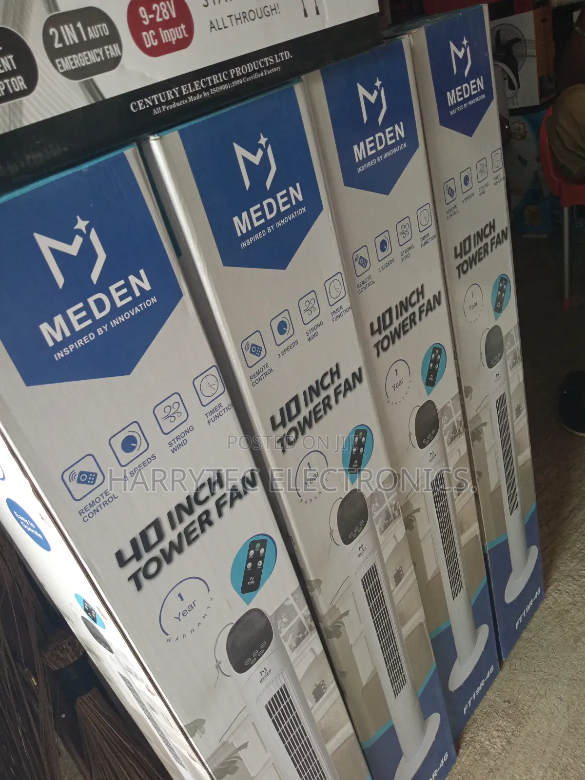 Meden 40" Tower Fan With 2 Years Warranty