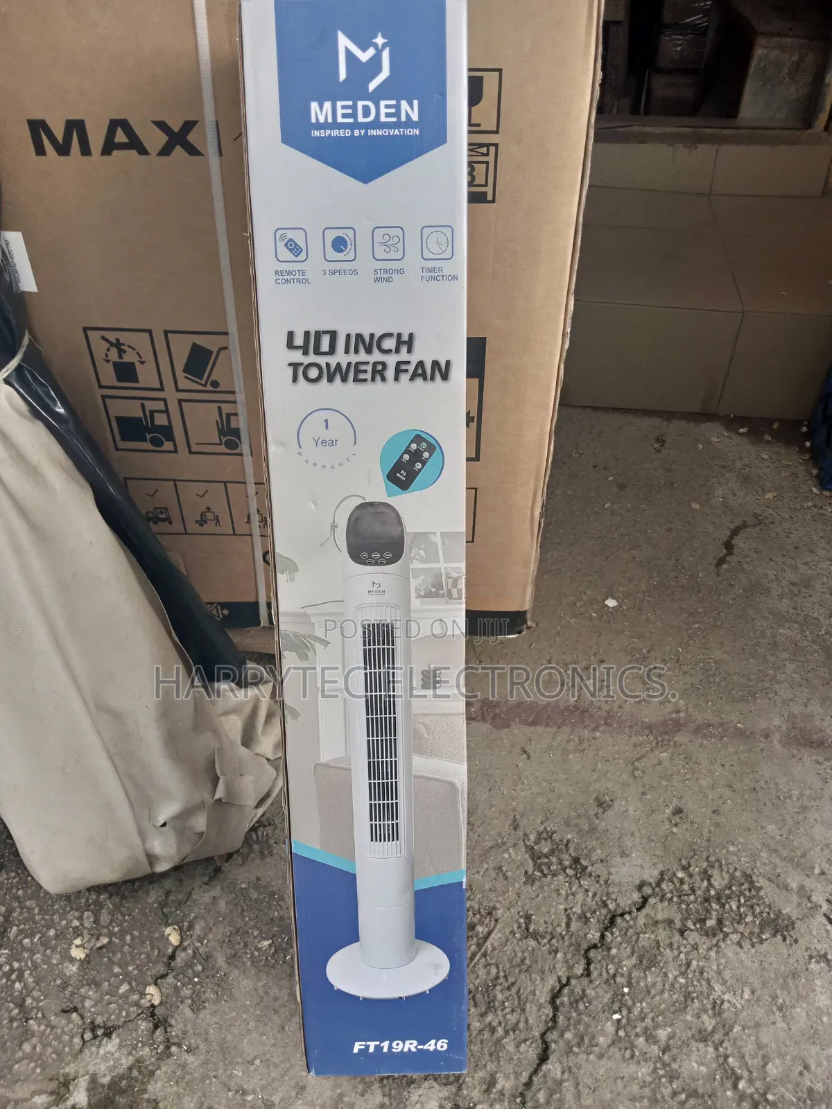 Meden 40" Tower Fan With 2 Years Warranty
