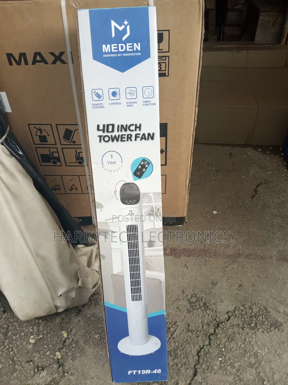 Meden 40" Tower Fan With 2 Years Warranty