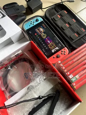 Nintendo Switch Oled With Games