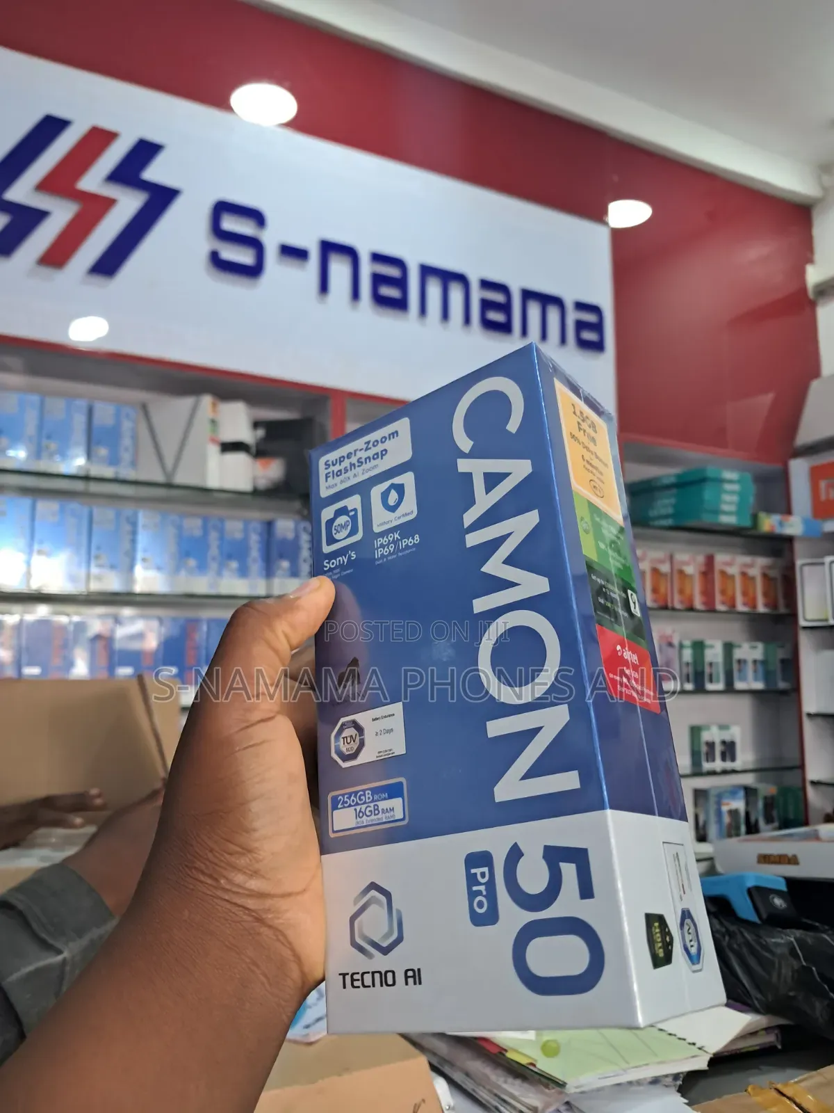New Tecno Camon 50 Pro 256 GB