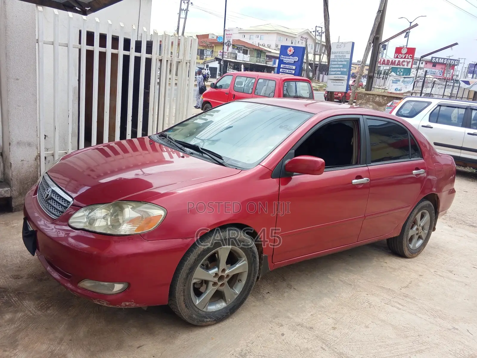 Toyota Corolla 2007 Red