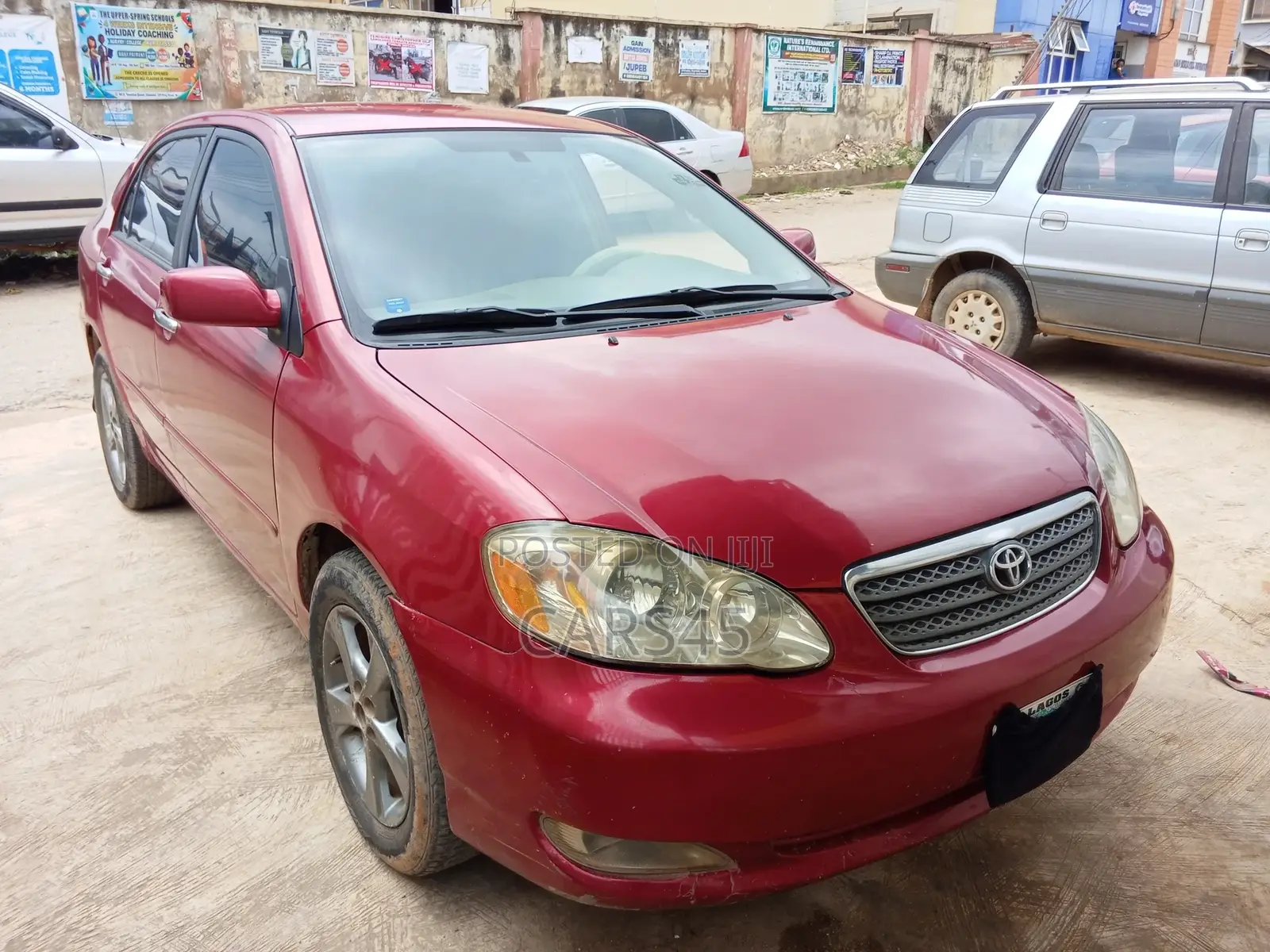 Toyota Corolla 2007 Red